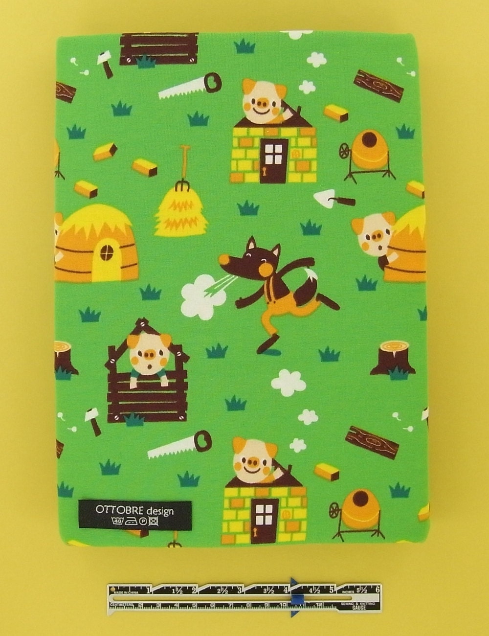 THREE LITTLE PIGS organic cotton elastane single jersey, 1 m