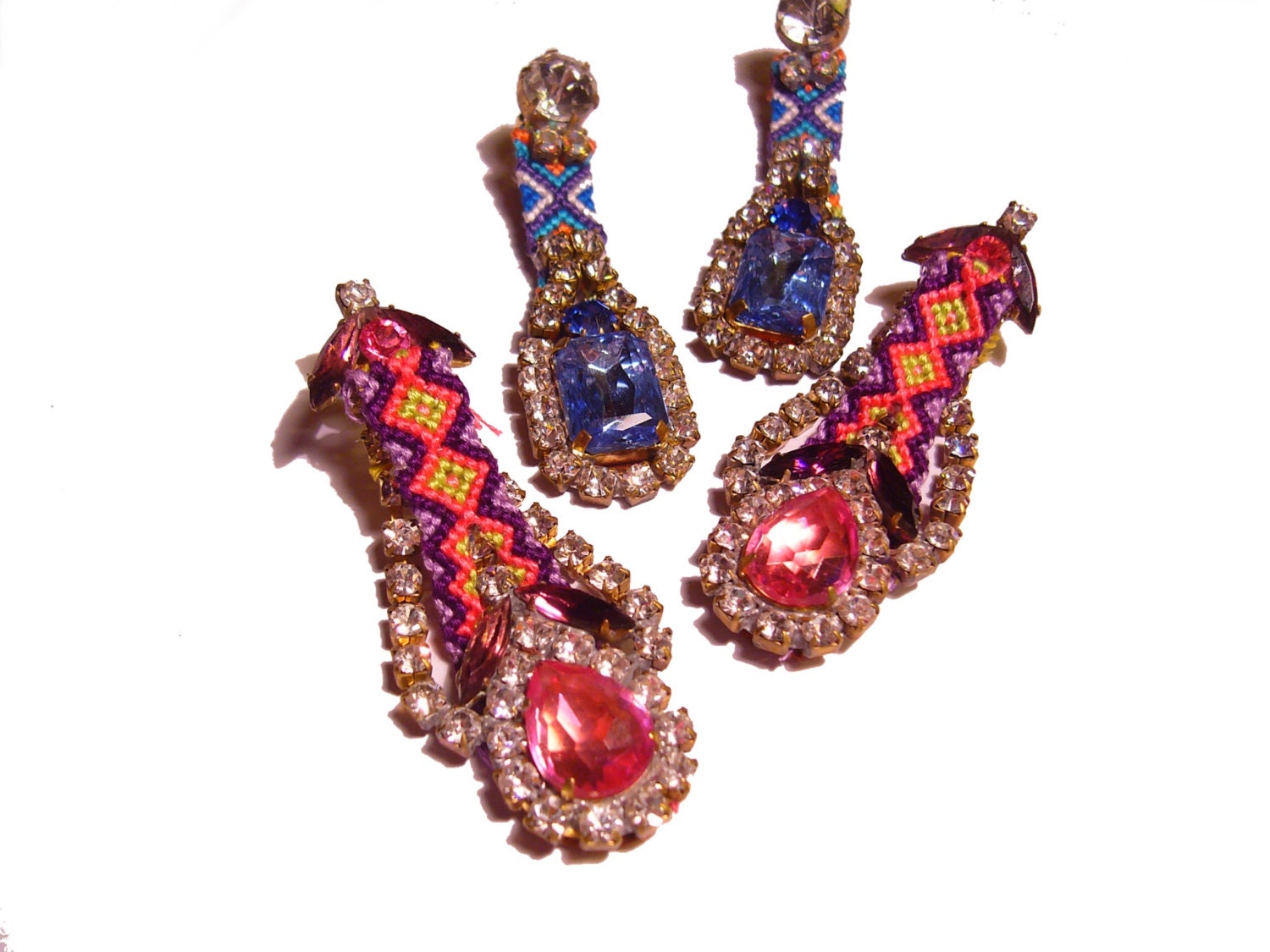 Custom Vintage Friendship Earrings