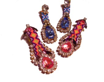 Custom Vintage Friendship Earrings