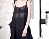 Hook & Eye Dress- Gray