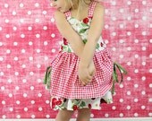 Poppy's Peekaboo Dress PDF Pattern sizes 6/12 mos to 8 girls