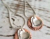 Personalized FRIENDSHIP Necklace Set