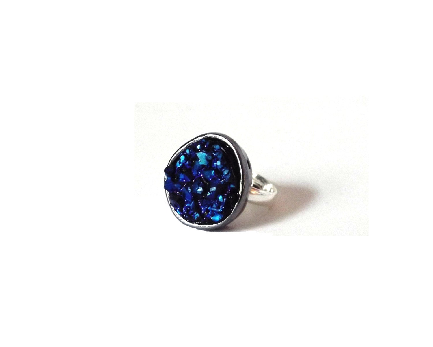 Handmade Druzy Ring (Adjustable)