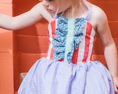 Halter Ruffle Dress