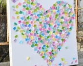 Sweet Candy - 3D Butterfly Wall Art /  Butterfly Art / Baby Girl Nursery Art / Baby Shower Gift / Girls Room / MADE TO ORDER
