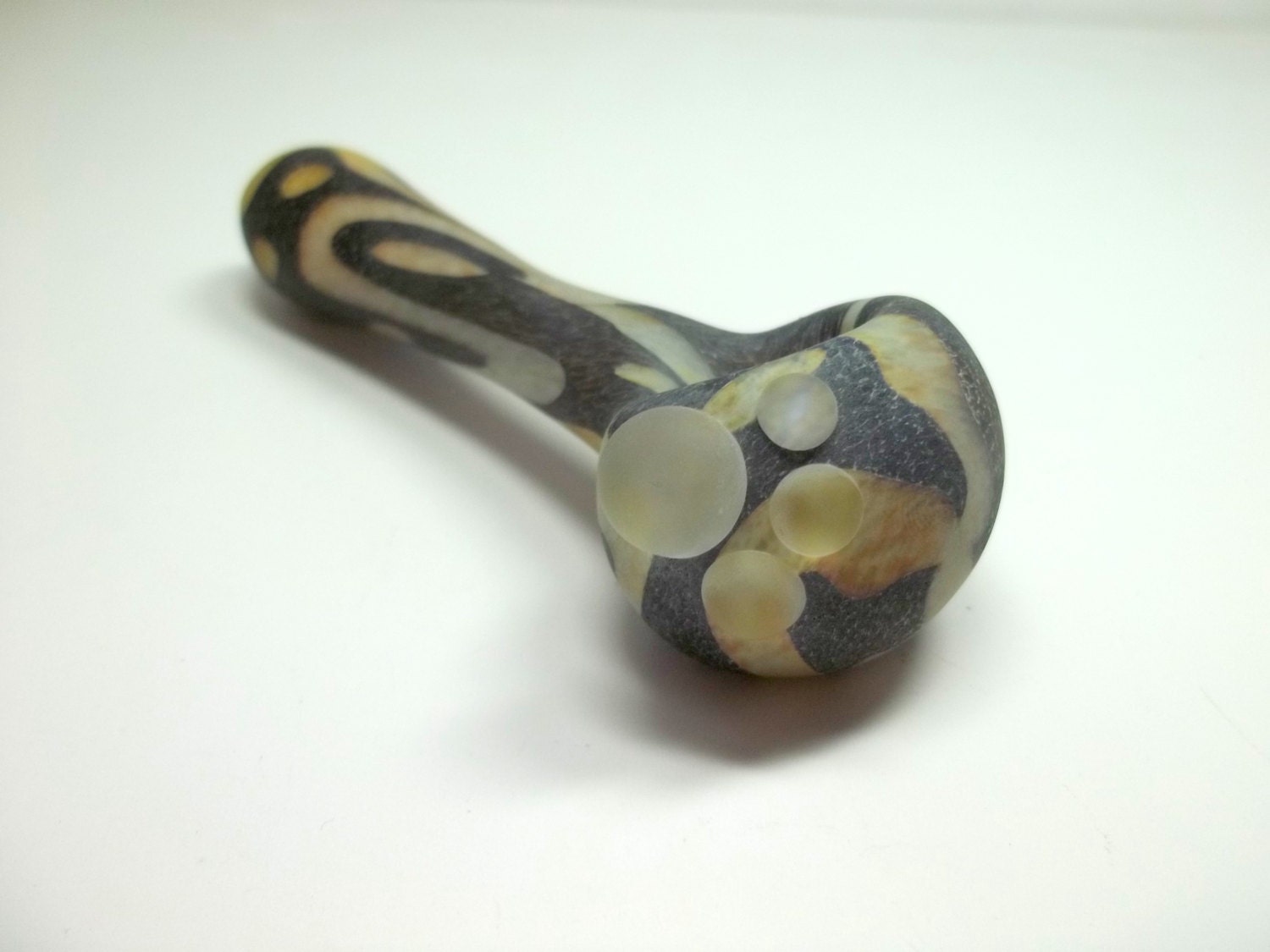 Glass Pipe, Sandblasted Full Color Beautiful Pipe, One of a Kind, OOTO, Cgge Team, Ready for shipping