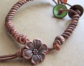 Trio Enameled Disc Bracelet