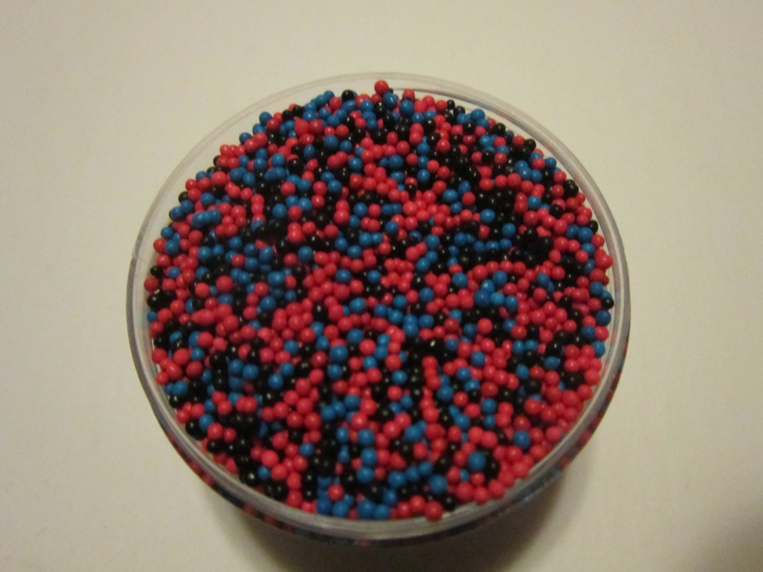 2oz Blue Black Red Spider Man Train Nonpareils Cake Pop Cookie Cupcake Decorations Il_570xn
