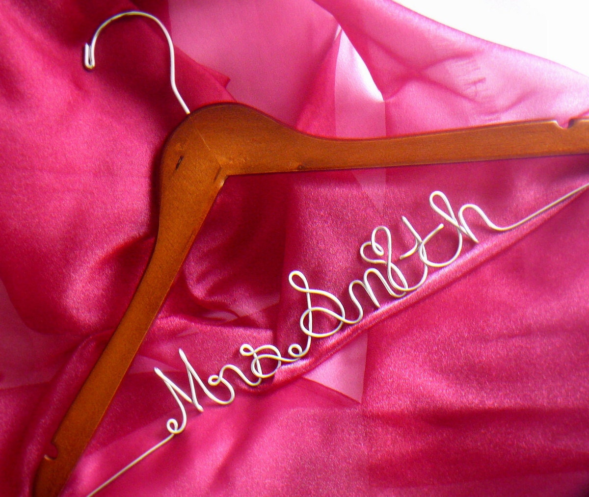 Engagement  Congratulatiions Gifts, Personalized Wedding Hanger, New Bride Gifts
