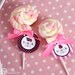 Pink Lady Bug Birthday Party - DIY PRINTABLE Favor Tag Thank You Label - Instant Download - PS815CA2h