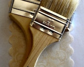 100% Pure Bristle Brush Duo // Chalk Finish Paint