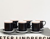 Vintage Lagardo Tackett Architectural Pottery Demitasse - Mid Century