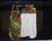 Hanging Plastic Bag Holder and Kitchen Towel