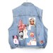 ANNA NICOLE DENIM V E S T
