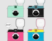 Camera Diana F Clip Art Clipart - Personal and Commercial Use - N01 Il_170x135