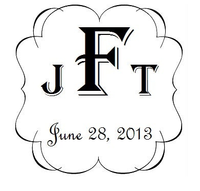 Custom Wedding Coasters