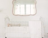 3-piece Oatmeal & Cream Luxe Cotton Baby Bedding Set, Custom Made to Order
