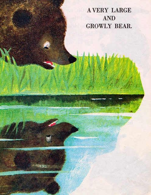 The Large and Growly Bear by Gertrude Crampton, illustrated by John Miller