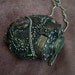 Metal Purse with Semi Precious Stones Minaudiere