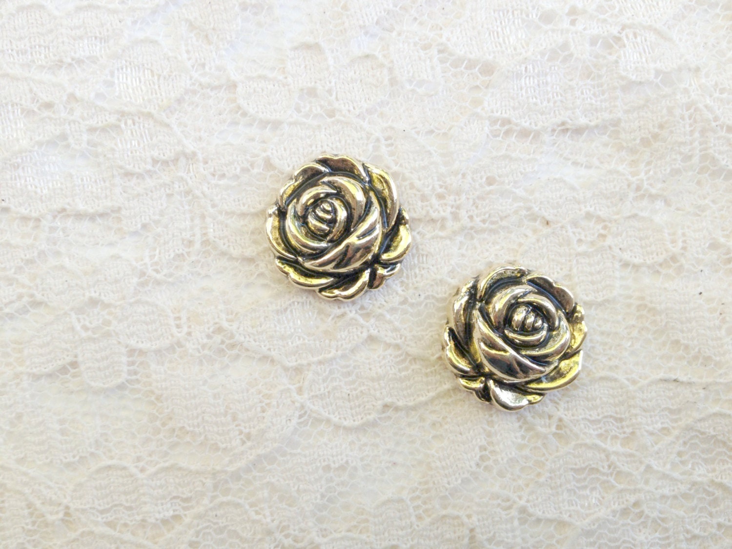 7/16" 00g 0g Organic Golden Rose Plugs Made to Order