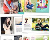 INSTANT DOWNLOAD Senior Year Portrait Magazine Template for Photographers Professionally Written- SM101