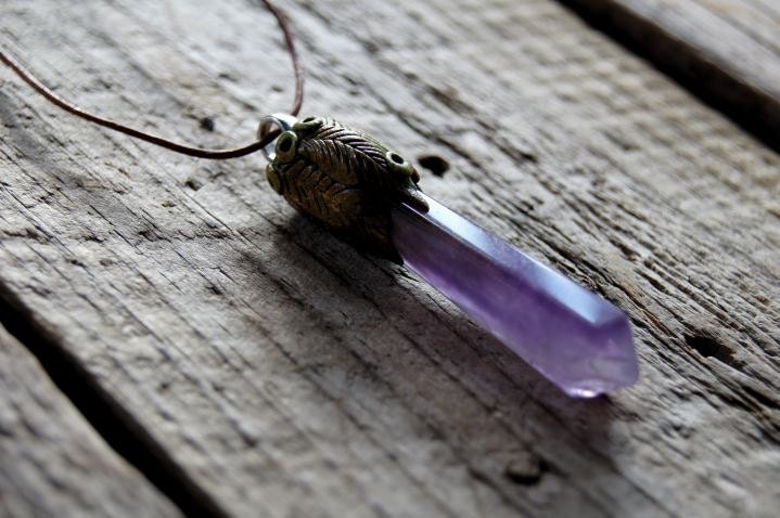 Amethyst Pendant Necklace