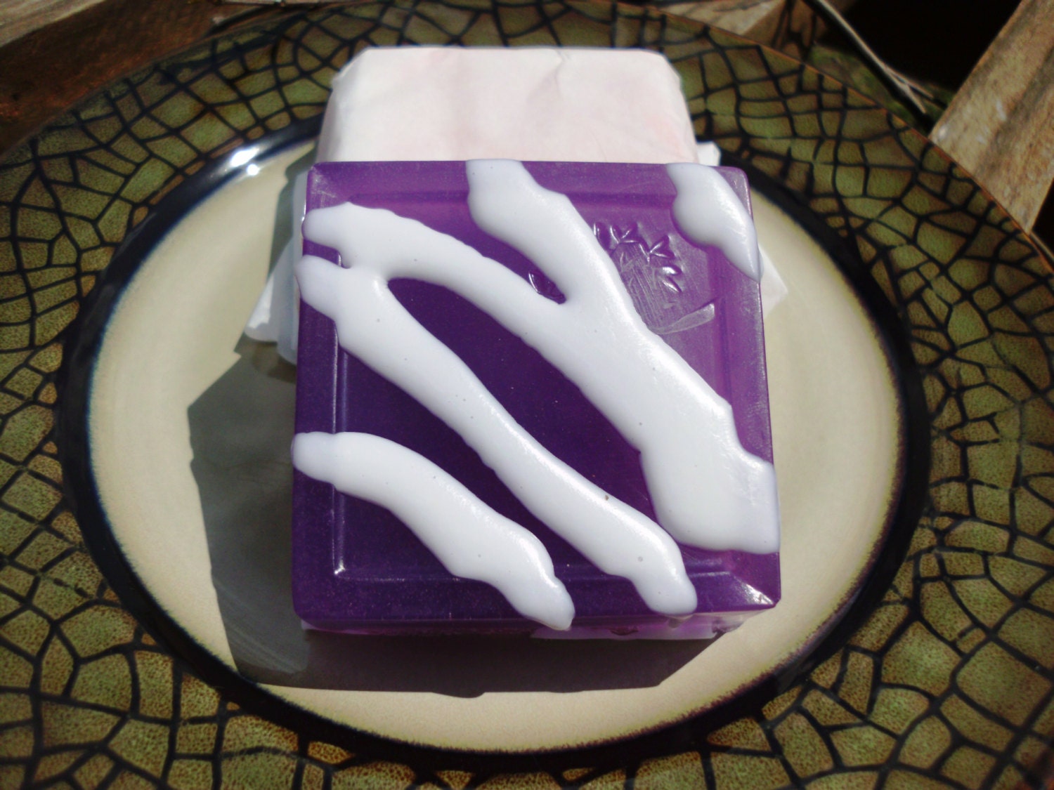 French Vanilla Lilac Olive Oil Soap, Shea Butter Frosting