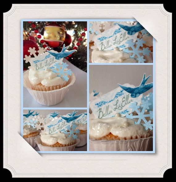 YOUR IMAGE Edible Prints - 12 Precision Cut Edible Decorations - Cupcake toppers, cake decorations Il_570xn