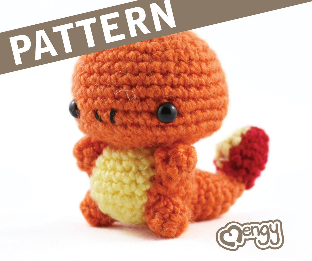 Fire Salamander Crochet Amigurumi Pattern
