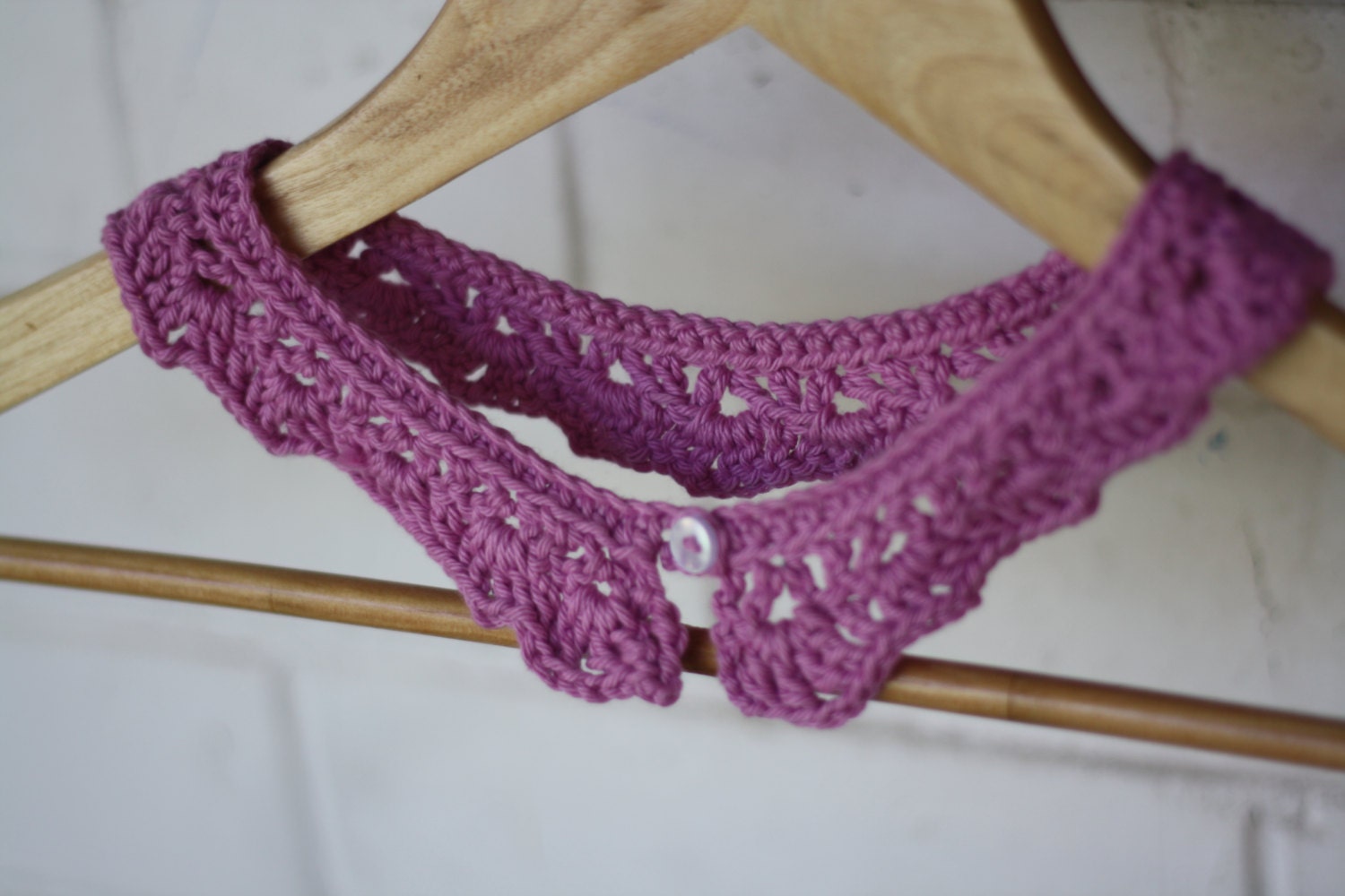 Lace Crochet Collar Crochet Necklace Ladies Fashion Accessory