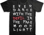 Batman T Shirt - 1989 The Joker Quote - Tri-Blend Vintage Fashion - Graphic Tees for Men & Women