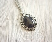 SALE Goldstone necklace, stars necklace, birthstone necklace