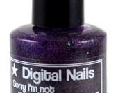 Sorry I'm not made of sugar: a Digital Nails Nail lacquer inspired by Marceline of Adventure Time
