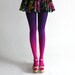 BZR Ombré tights in Electric