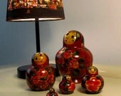 Vintage Russian Matryoshkas Nesting Dolls