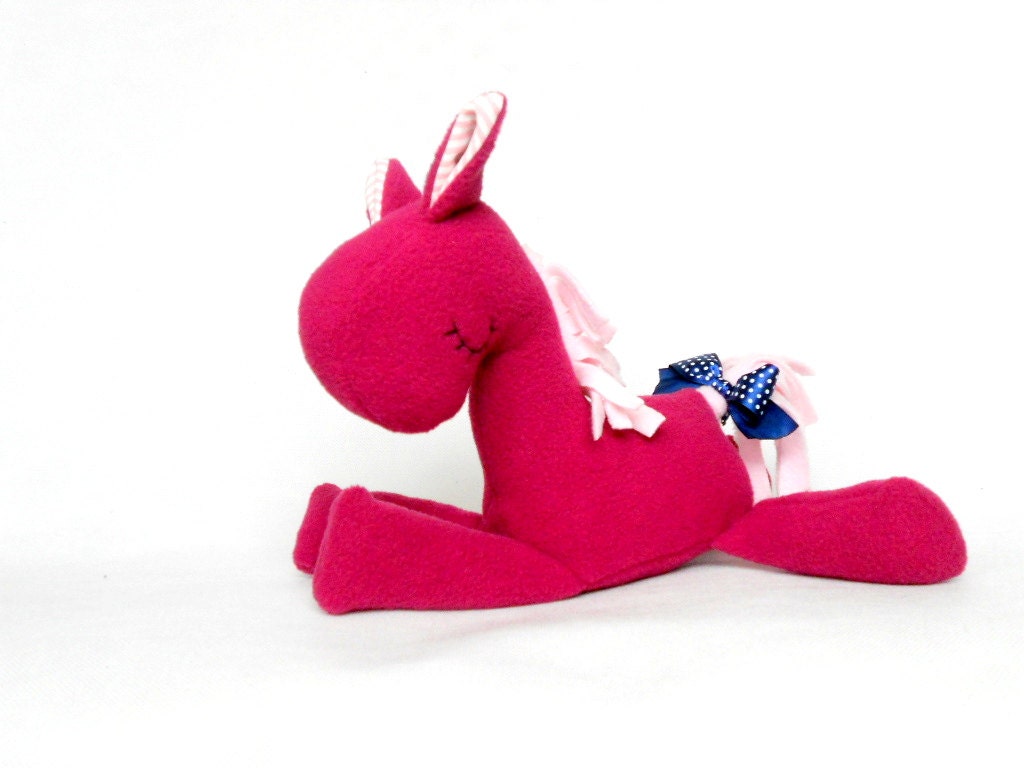Stuffed Animal Soft  Horse Sweet  safe chidren toy for baby