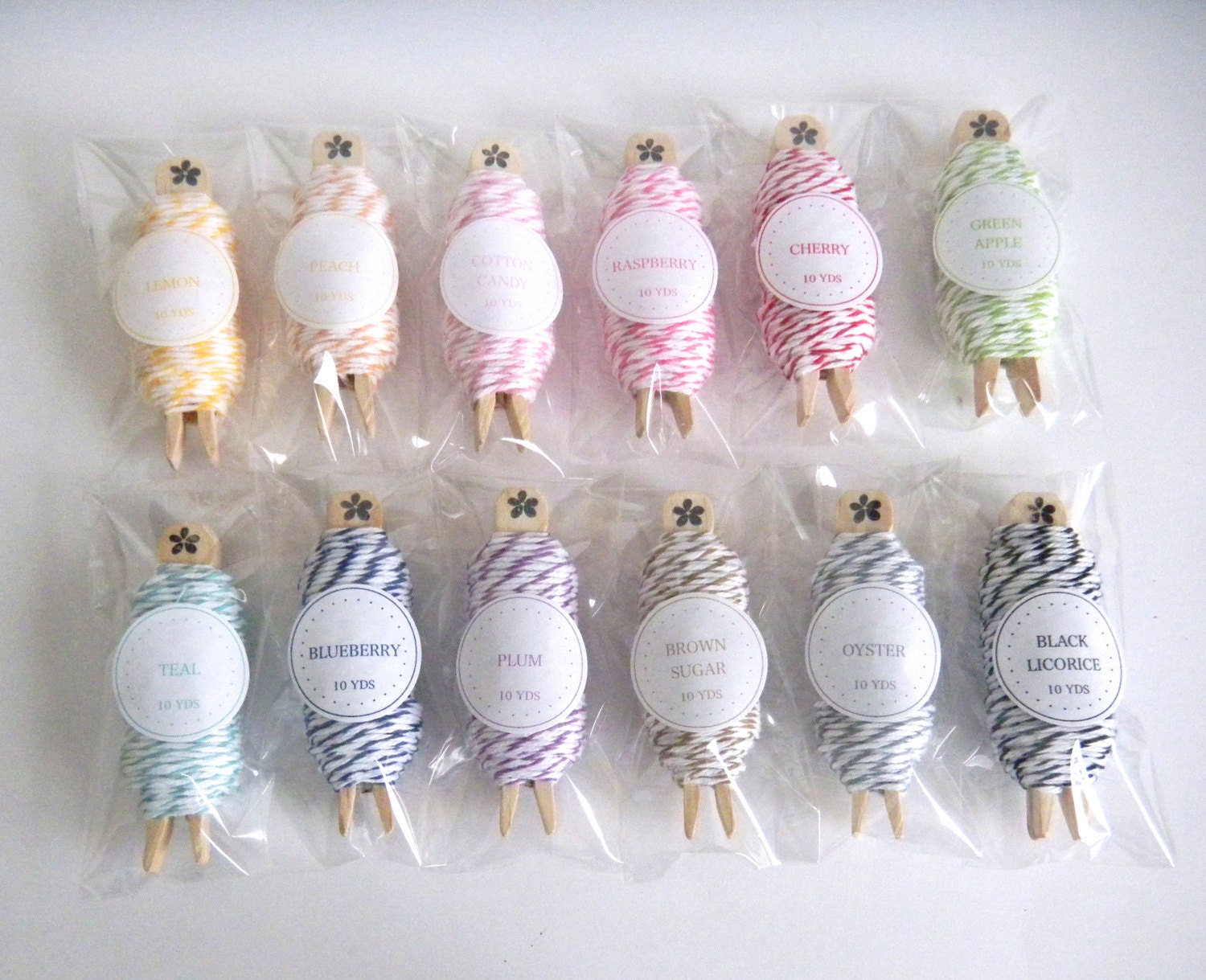 Bakers Twine Sampler 120 yards - Divine Twine
