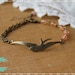 Bird Bracelet Flying Swallow Bracelet Antique Brass Bracelet