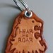 Lannister Banner Sigil Leather Keychain Handmade