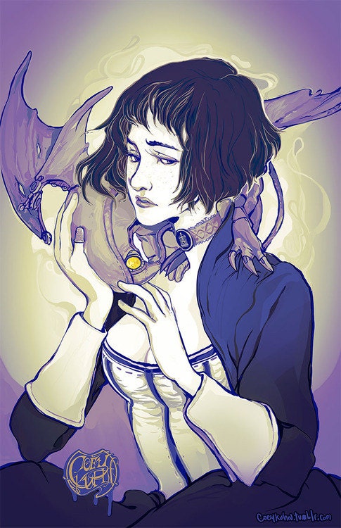 BioShock: Elizabeth - Coey Kuhn, digital print