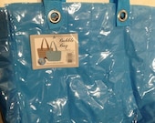 Inflatable Blue Bubble Beach Tote Bag 90s Brand New Rare & Hard to Find