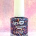 NEW--Twinkle Twinkle Periwinkle:  Custom-Blended Glitter Nail Polish / Lacquer