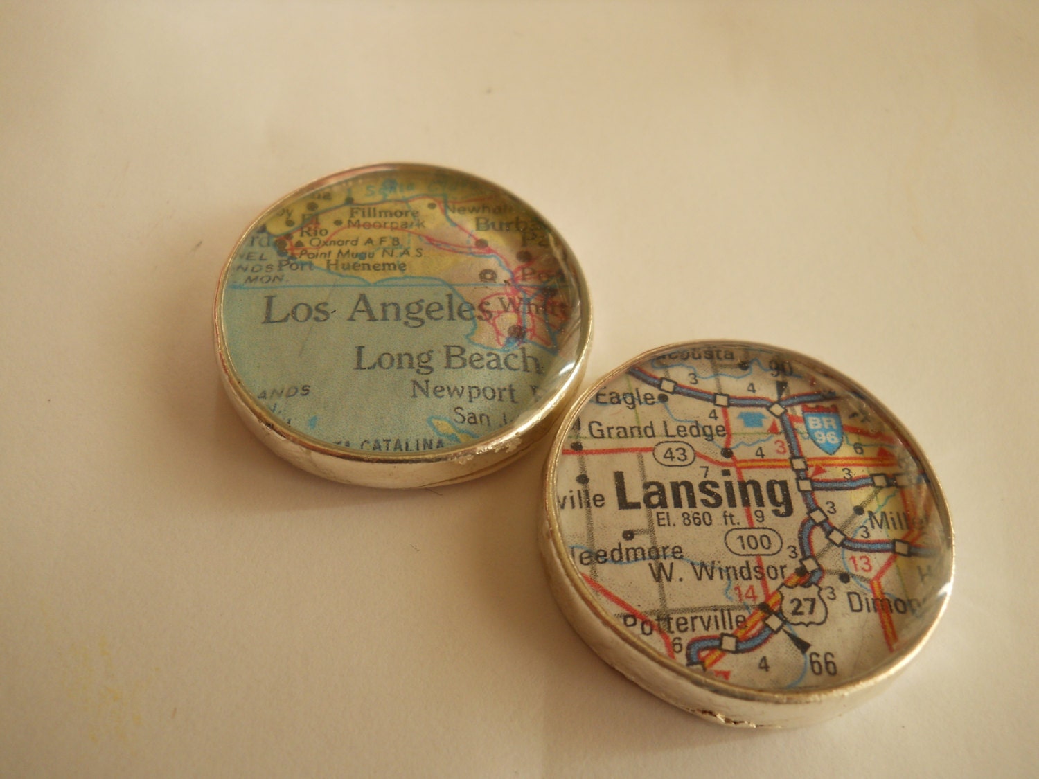 TWO Silver Magnets. Adoption. Marathon. Military. Birth. Travel. School. Home. PERSONALIZED custom made anywhere in world