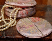vintage silk embroidered jewelry cases