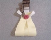 Sculpted Belle From The Beauty and The Beast Inspired Hair Bow Hair Clip