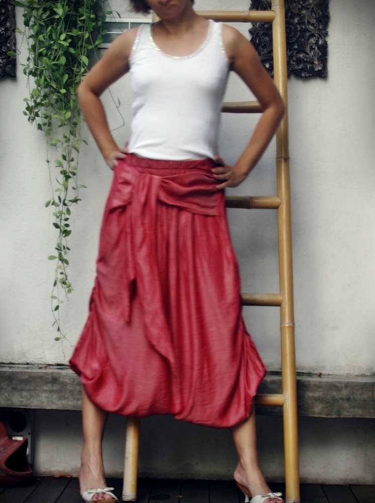 Convertible Harem pant and jumper (PINK)