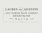 Stamp, Wedding Gift, Return Address, House Warming Gift