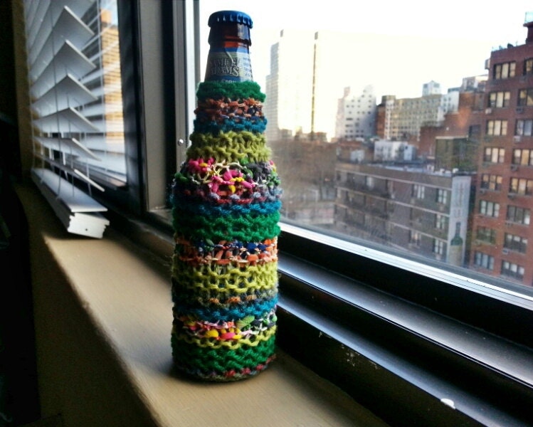 Novelty Handknit Beer Sock