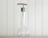 Rain Drop Recycled Glass Soap Dispensers- Clear Glass