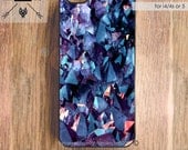 iPhone 4 Case - Crystal iPhone 4 Case, Geometric iPhone 5 Cases, Plastic iPhone 4s Cover